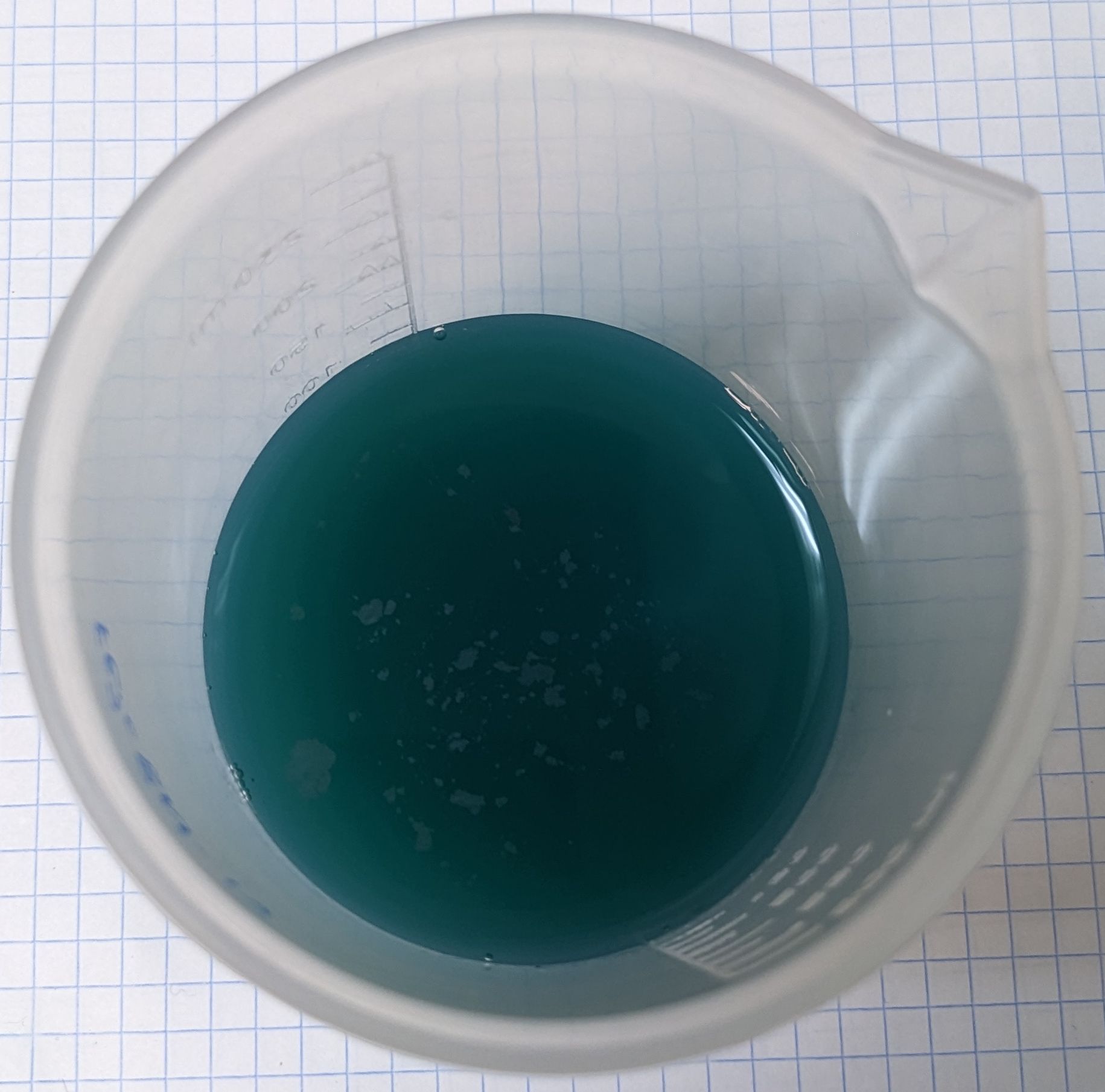 Sample after washing