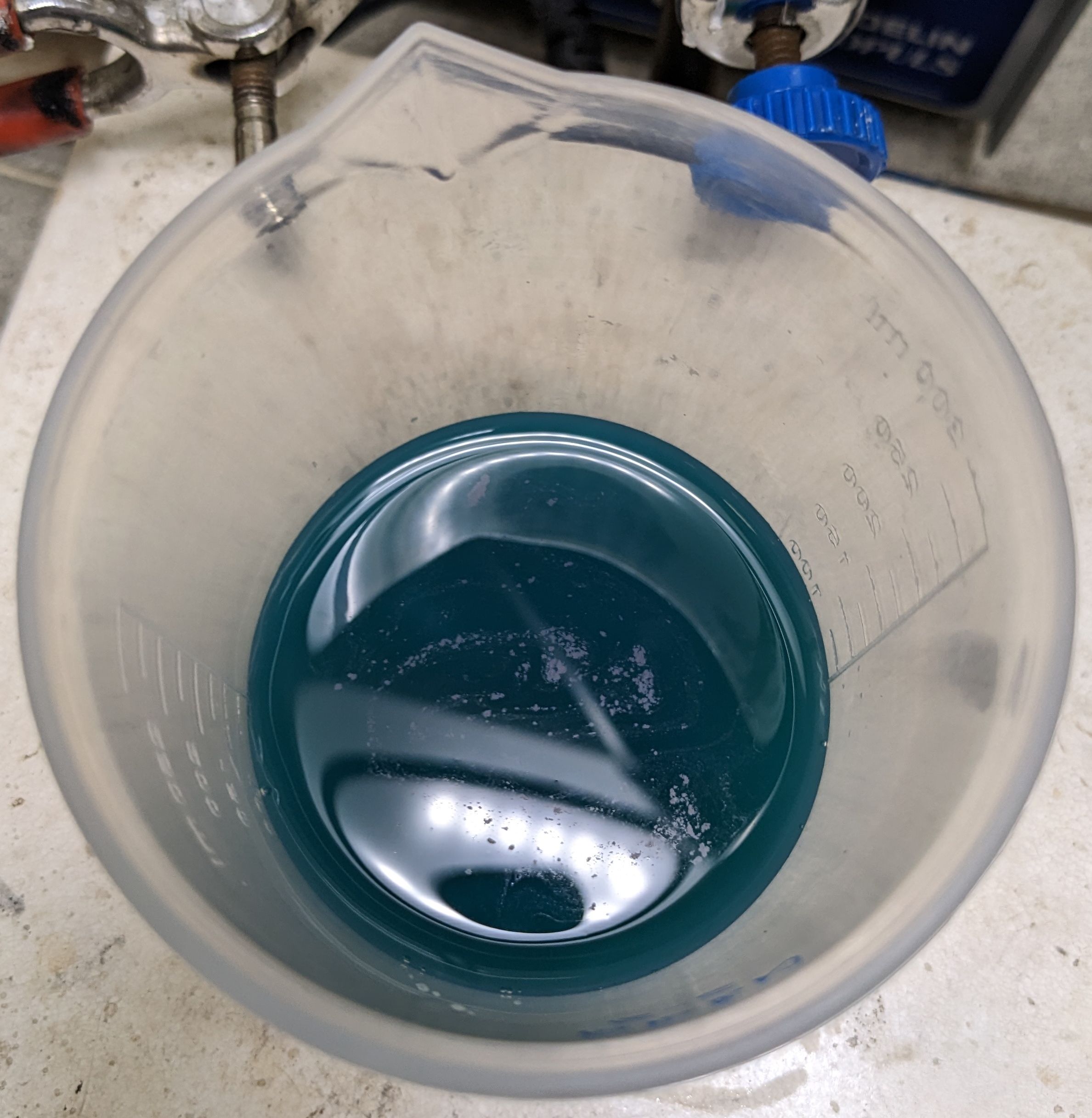 Sample after washing